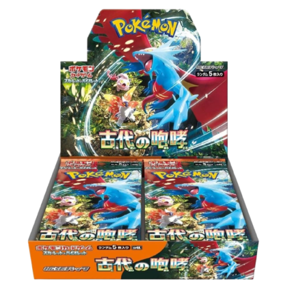 Pokemon Ancient Roar sv4K Japanese Booster Box Pokemon Ancient Roar sv4K Japanese Booster Box