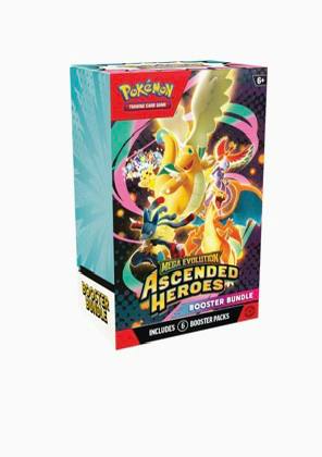 Pokemon Mega Evolutions Ascended Heroes Booster Bundle (English)