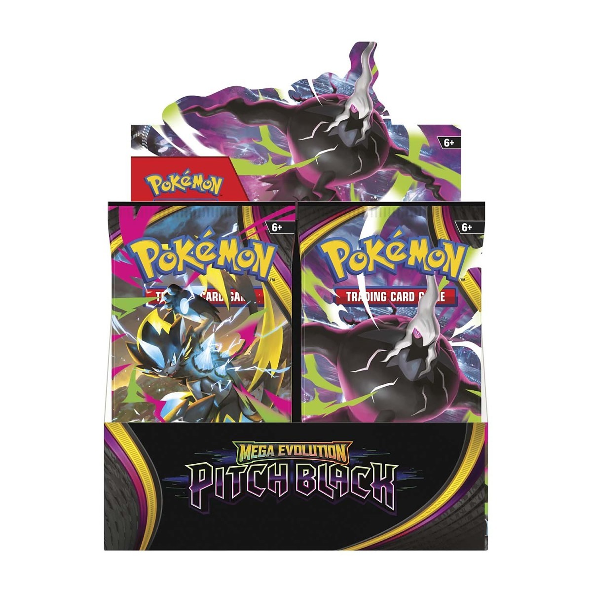 Mega Evolution-Pitch Black Booster Display Box (36 Packs) - Image 2